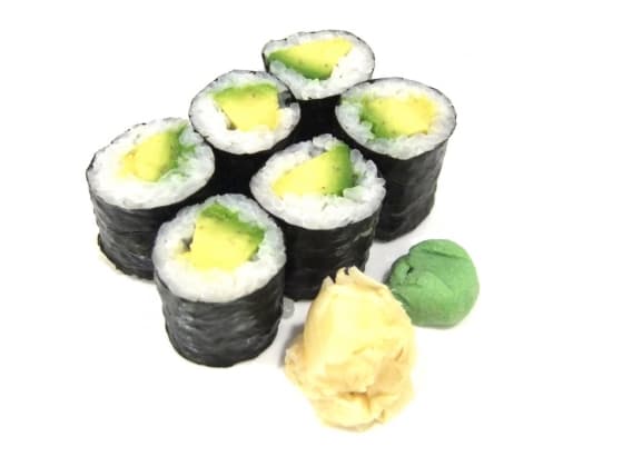 Avokádo Maki (6 ks)