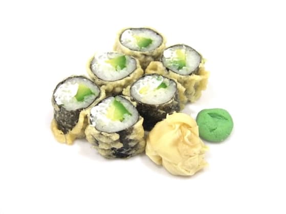 Avokado Maki Philadelphia Tempura (6 ks)