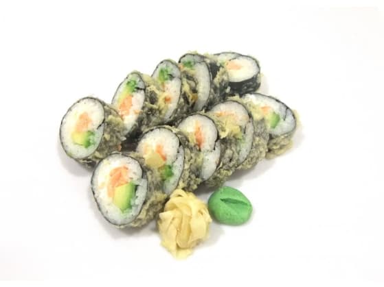 Philadelphia Sake Tempura (10 ks)